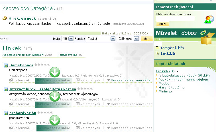 szavaz&aacute;s a linkre